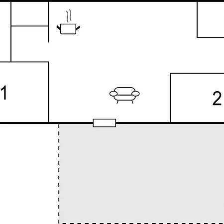 Two-bedroom Holiday In Pandrup * Rodhus